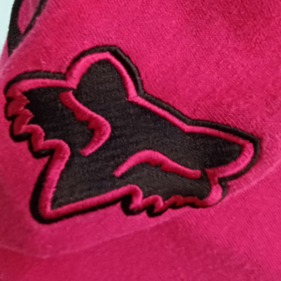 EUC Fox Heathered Raspberry Hoodie - Women's Size Medium - Picture 2 of 9